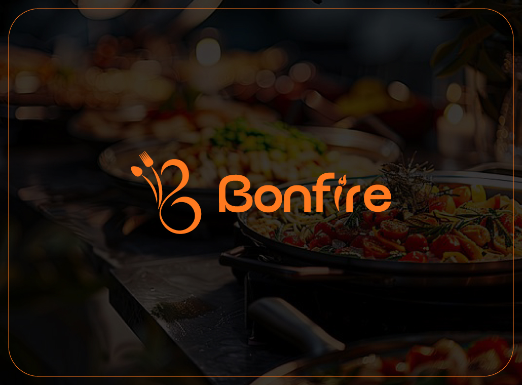 Unique Restaurant Logo | Editable source file & font included