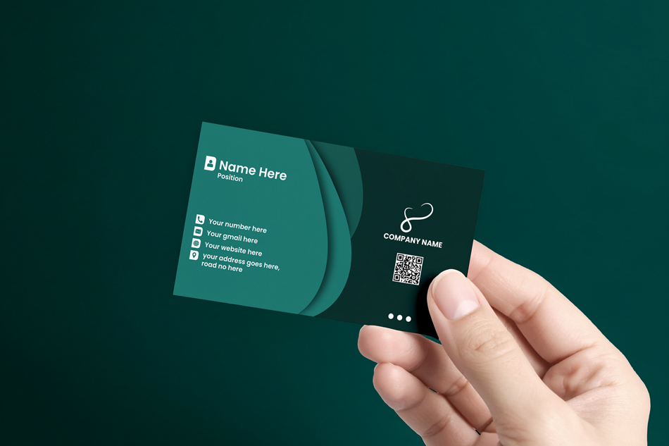 Modern Visiting Card | Editable print ready source file included