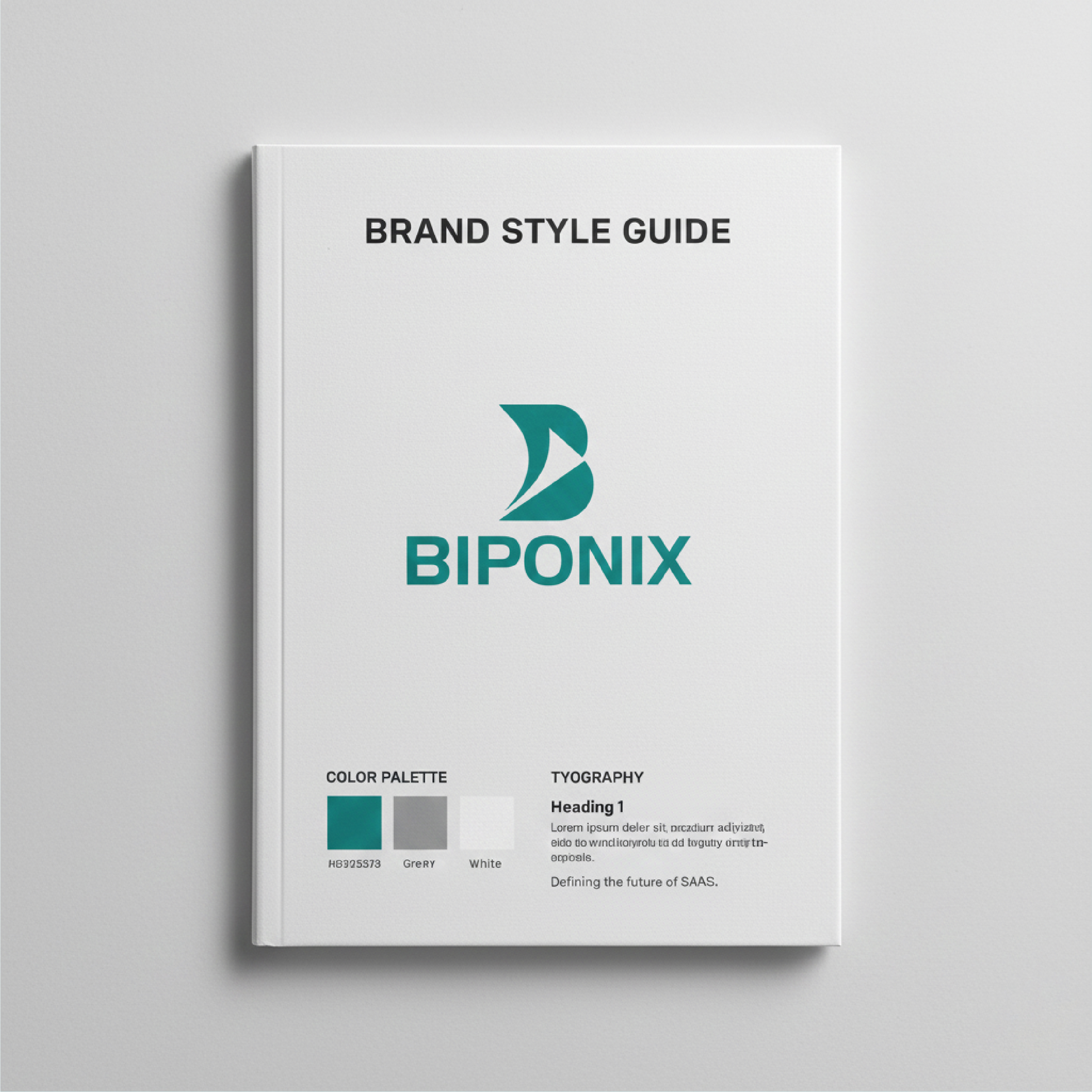 Letter mark Logo design concept B and Arrow