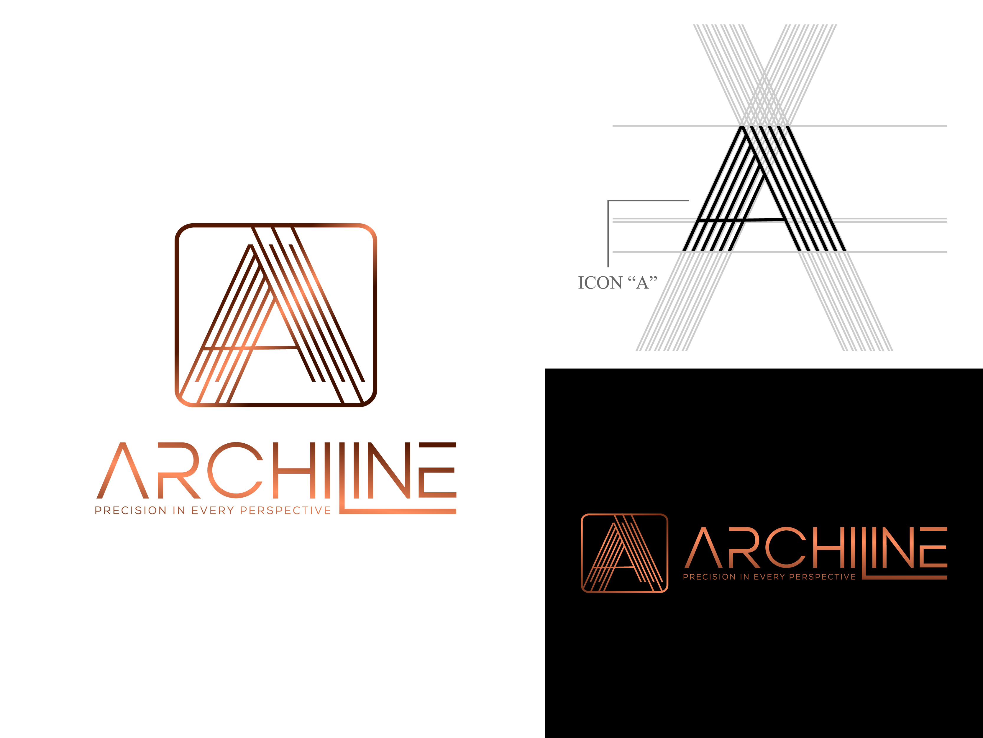 Unuse Logo- ArchiLine | Brand Identity