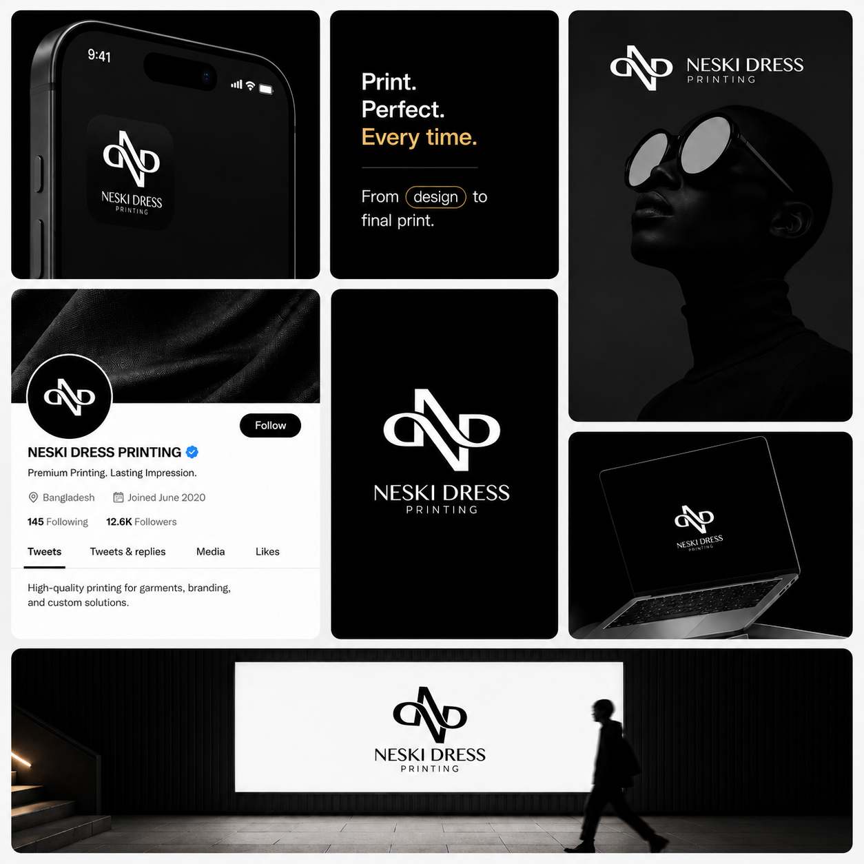 DNP Clothing Brand Identity