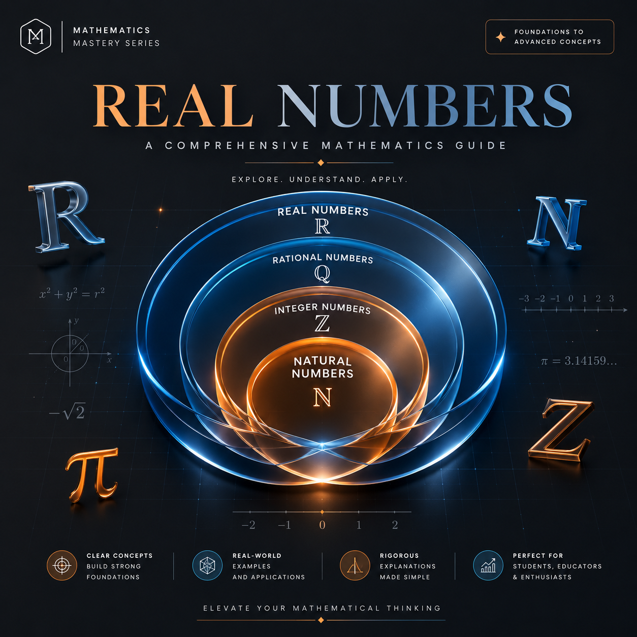 Real Number System Study Guide: Classification, Formulas & Charts 📊📐