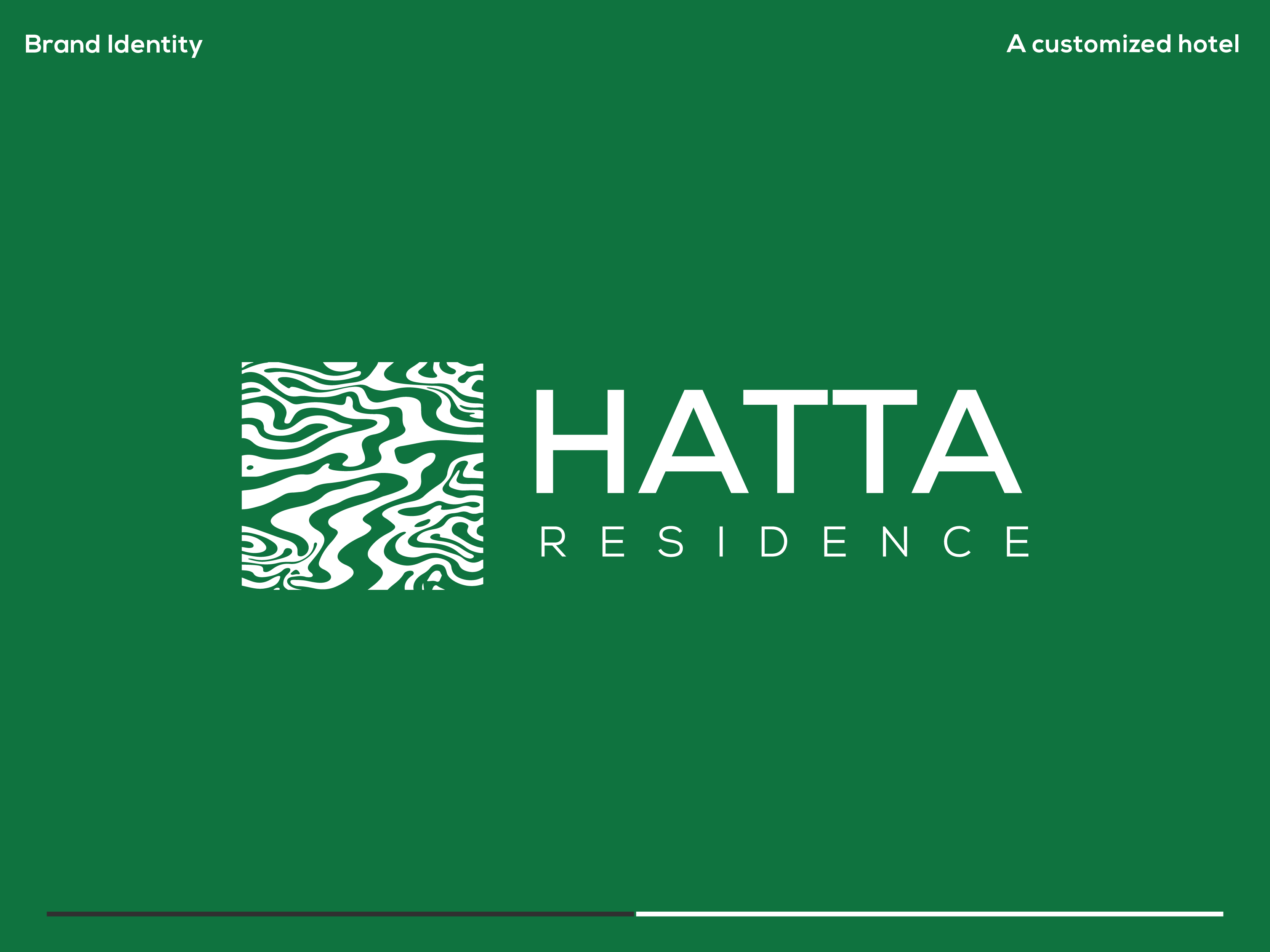 HATTA Residence Brand Identity | Luxury Hotel Branding Kit
