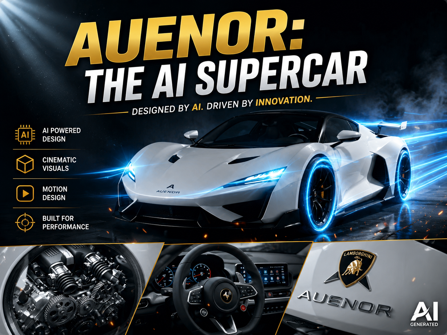 The Ultimate AI Supercar – Cinematic Concept Visualization