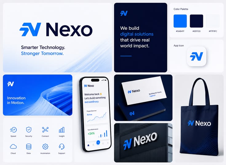 Nexo Brand Identity & Logo Design