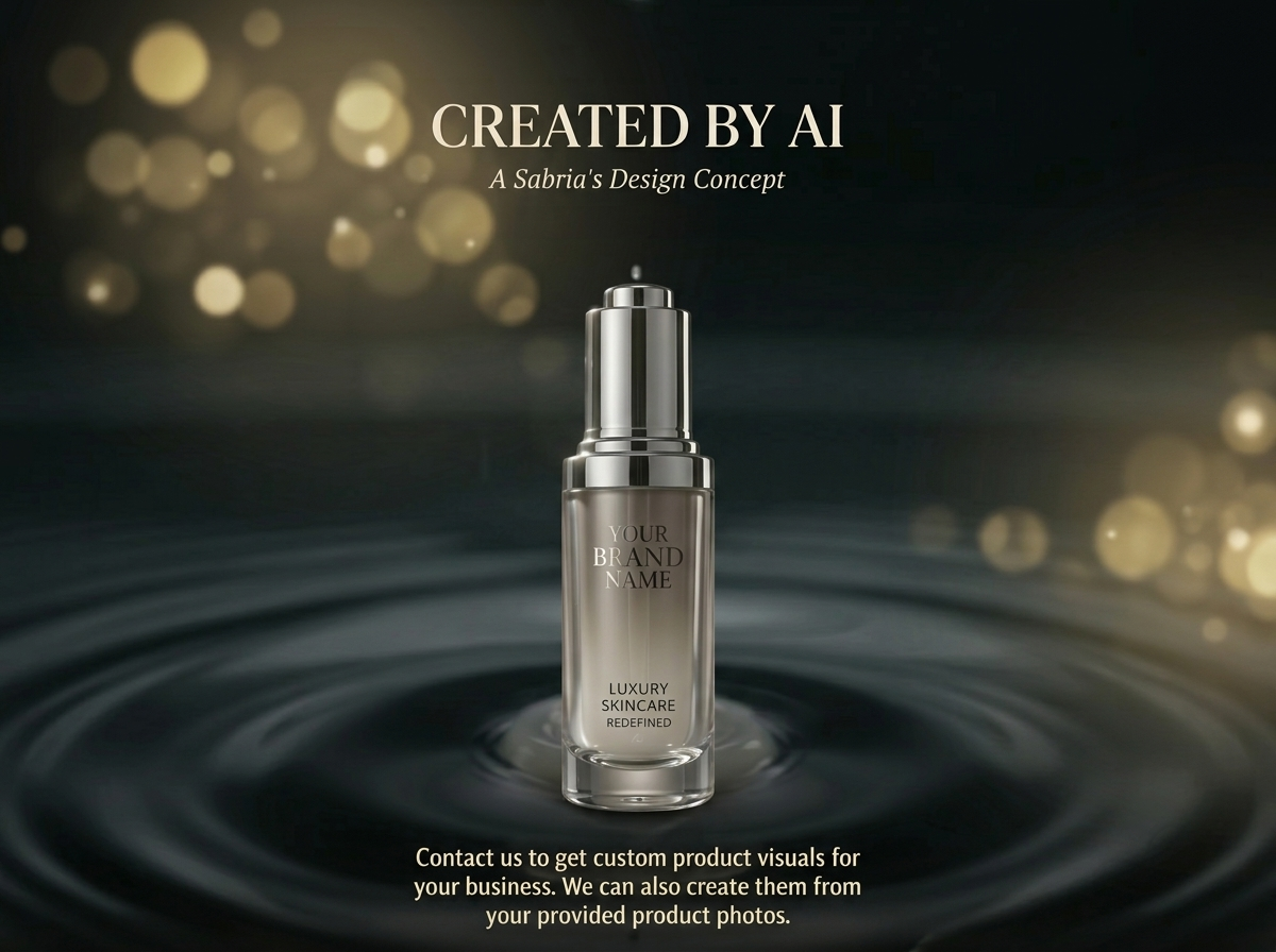 Elevating Skincare: Premium AI Product Visualization